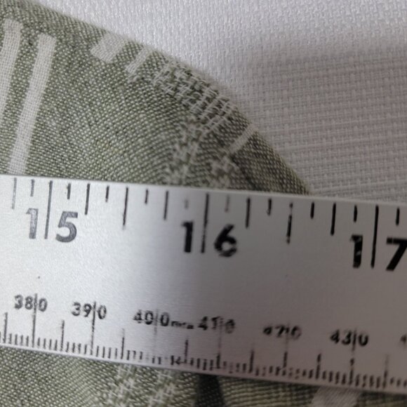 Time & Tru Womens Top Sz XXL Pull Over Side Knot Rayon Linen Blend Sage Green - Picture 6 of 13